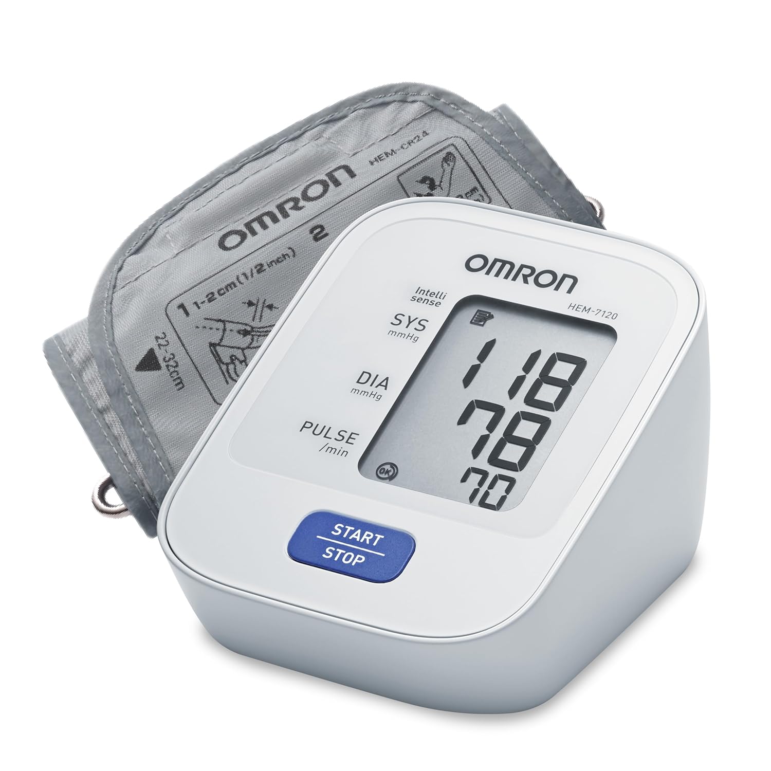 Omron HEM 7120 Fully Automatic Digital Blood Pressure Monitor