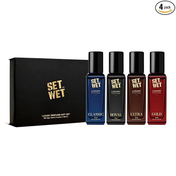 Set Wet Luxury Perfume Gift Set  Perfume for Man