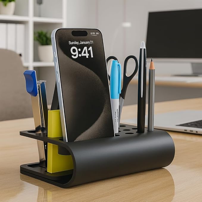 Acrylic Tiny Twist Pen And Pencil Stationery Storage