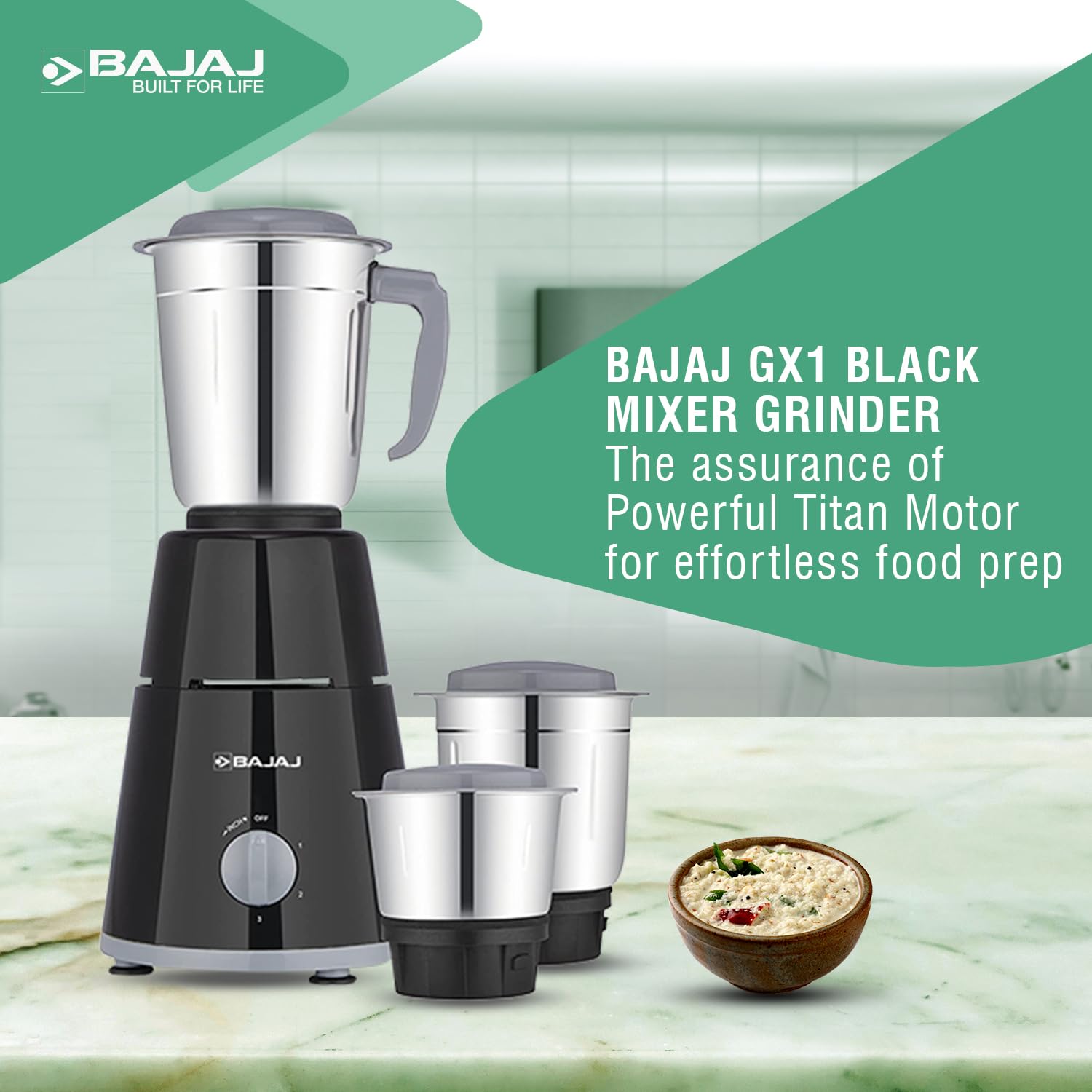 Bajaj Mixer Grinder Set