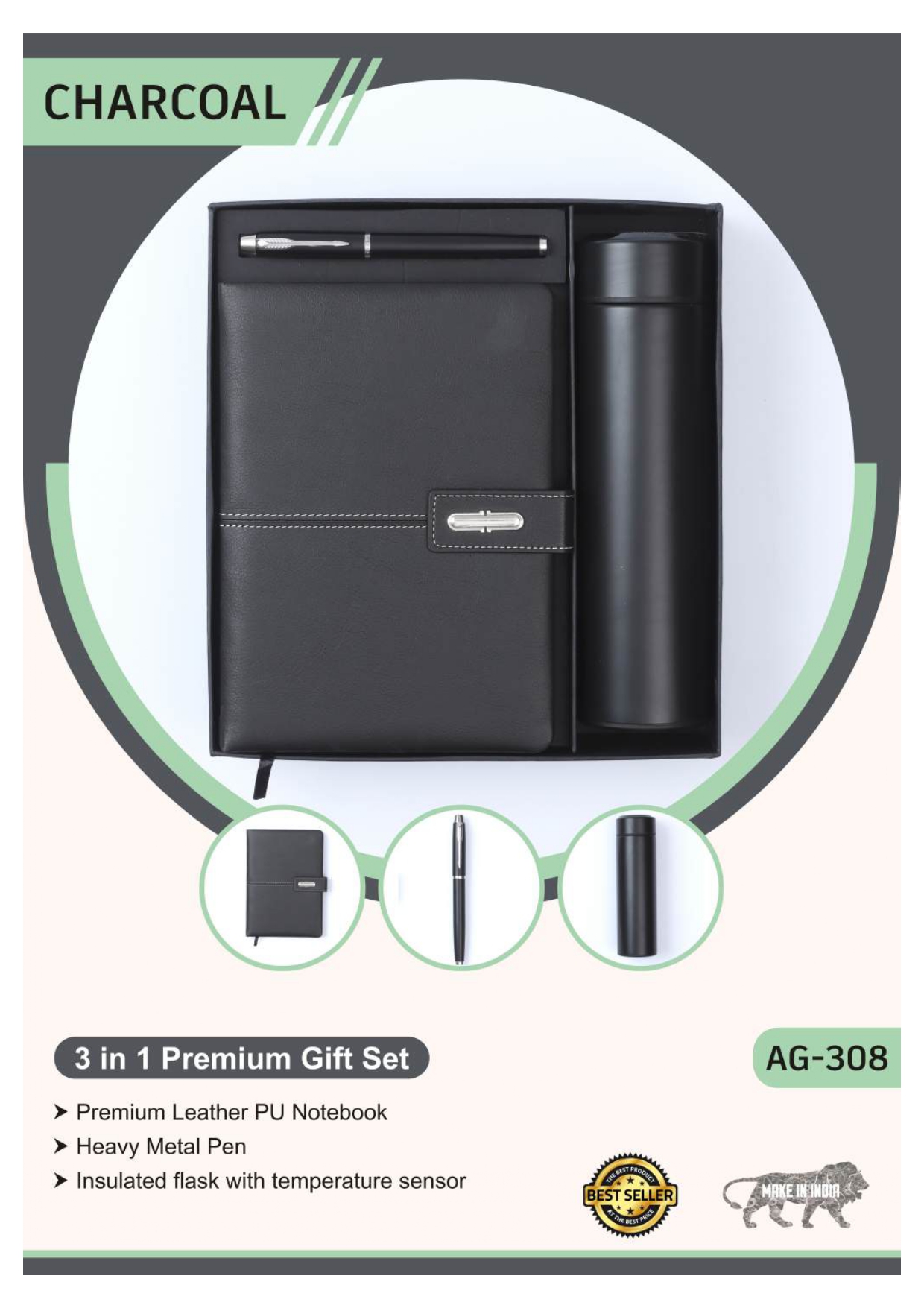 Charcoal Executive Welcome Kit