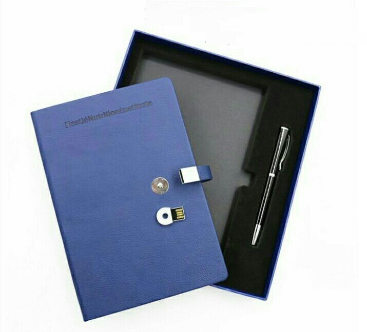 Corporate Diary Gift Set with Pen & Accessories