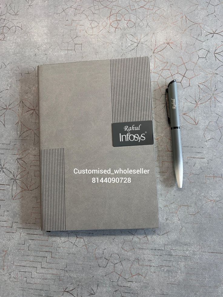Executive Fabric Cover Notebook Diary