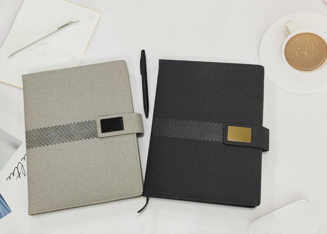 Fabric Cover Business Notebook
