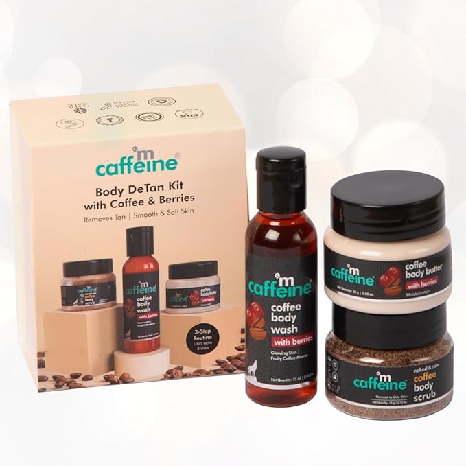 mCaffeine Body Care Gift Set for Women & Men