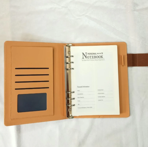 Leather Planner Diary