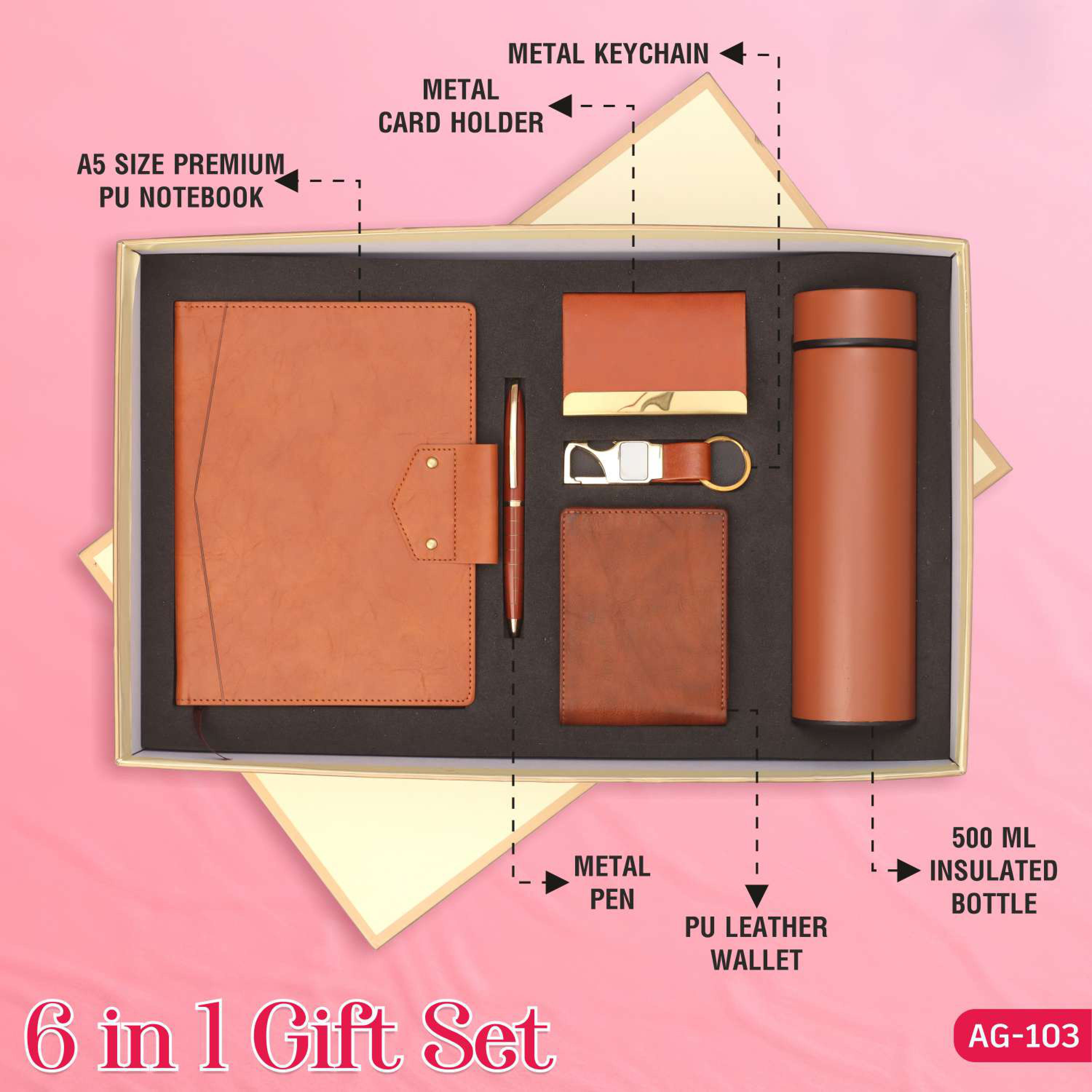 Luxury Leather Diary Welcome Kit