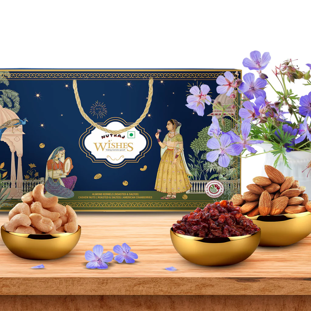 Nutraj Wishes Regal Elegance Diwali Gift Box 600g GB-157