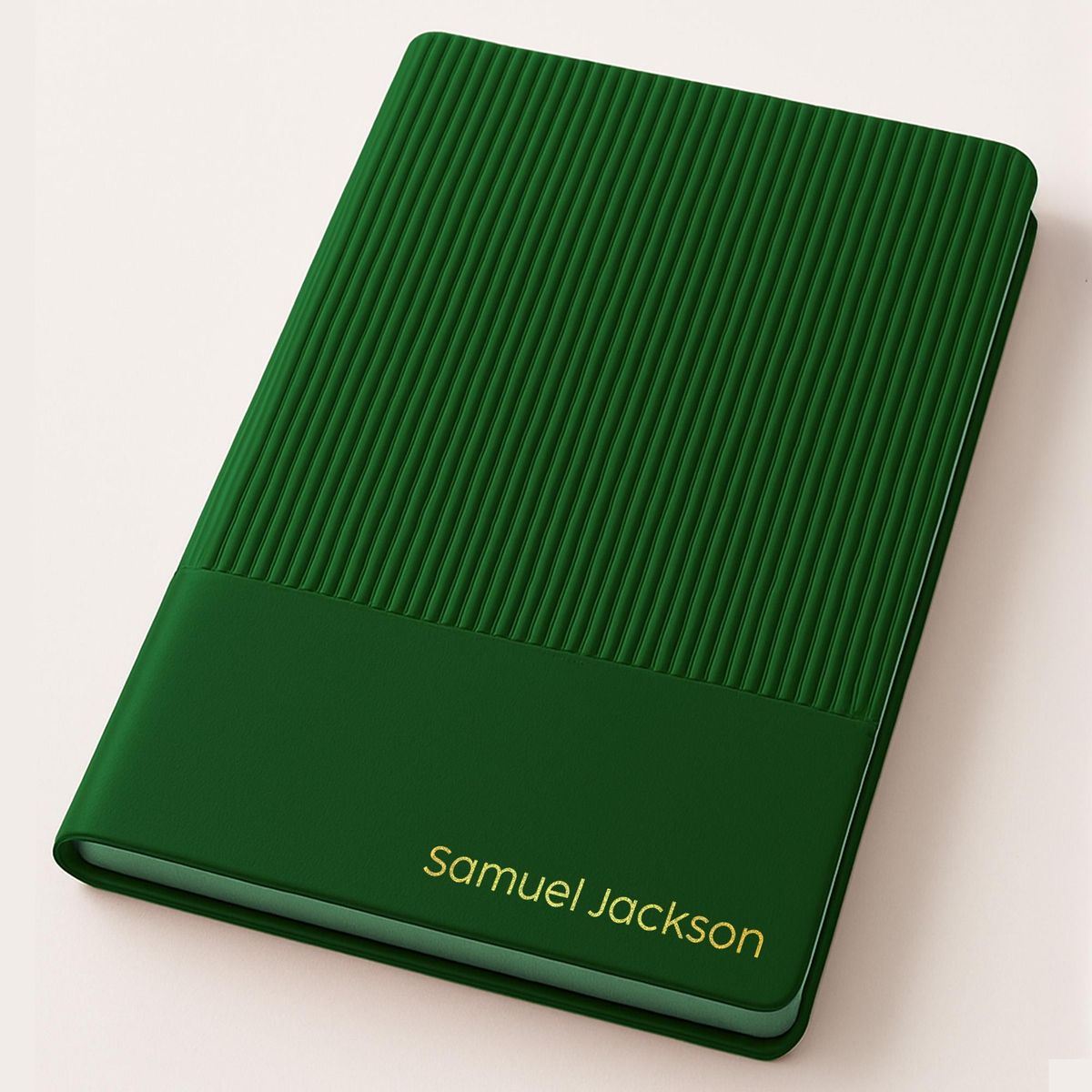 Personalized A5 Leather Notebook