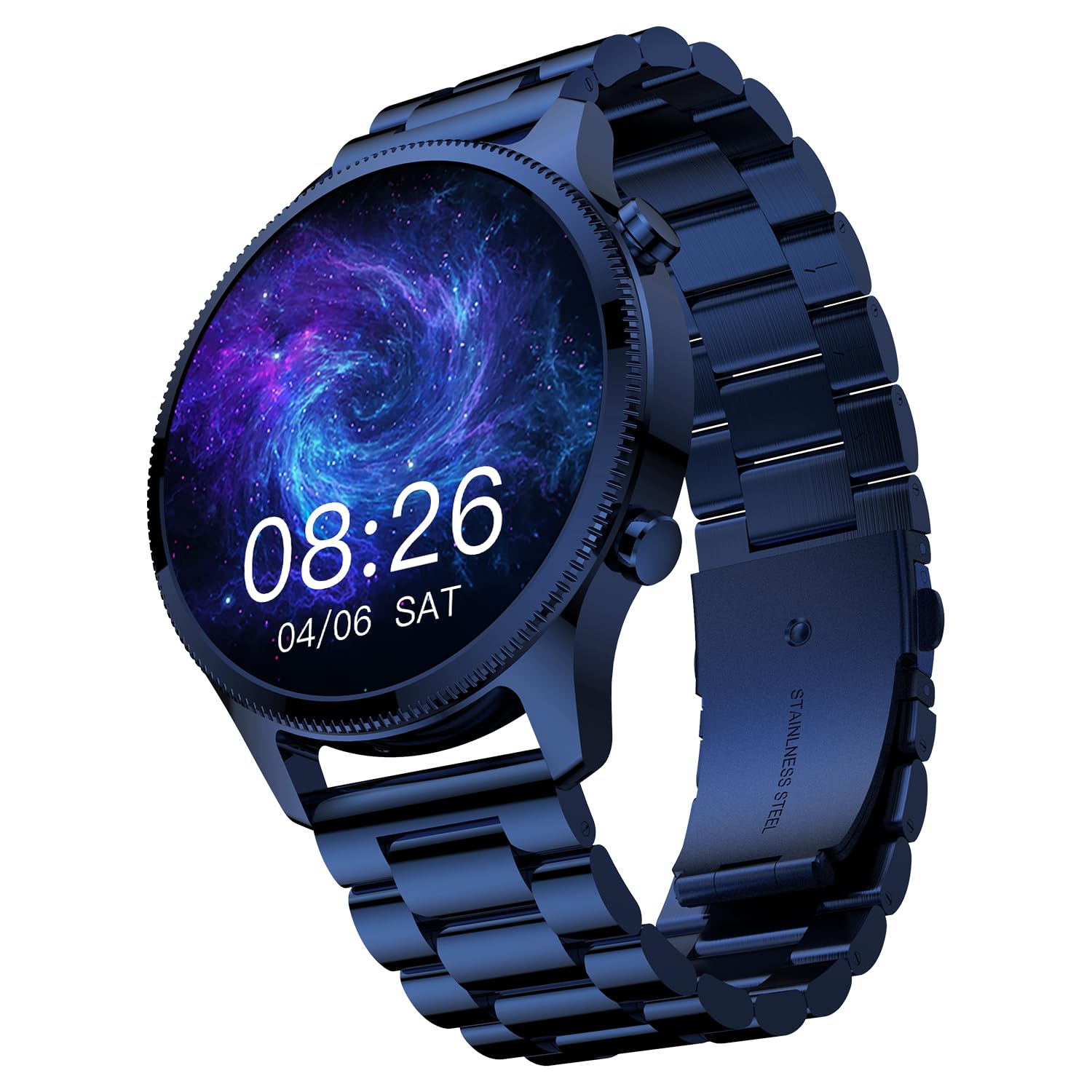 Premium AMOLED Smart Watch with Metal Strap