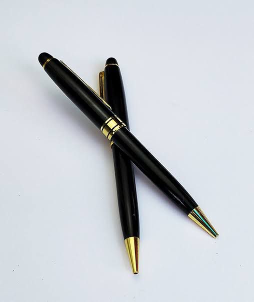 Premium Black And Gold Roller Pen