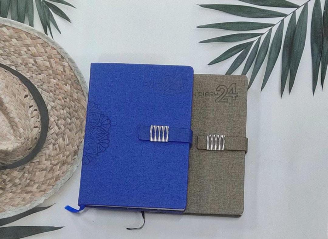 Premium Fabric Executive Notebook
