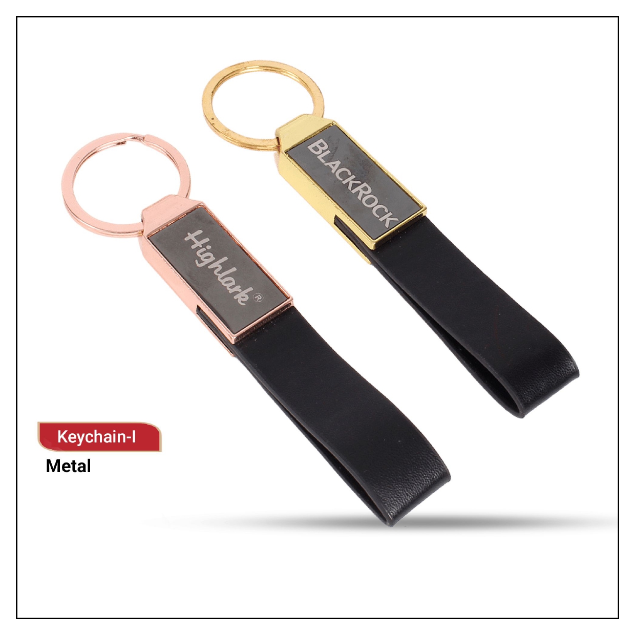 PU Leather Keychain