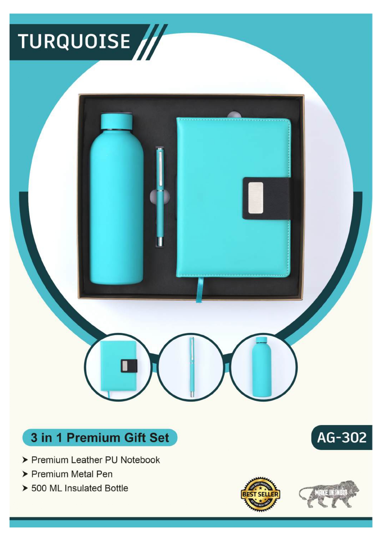 Turquoise Office Gift Kit