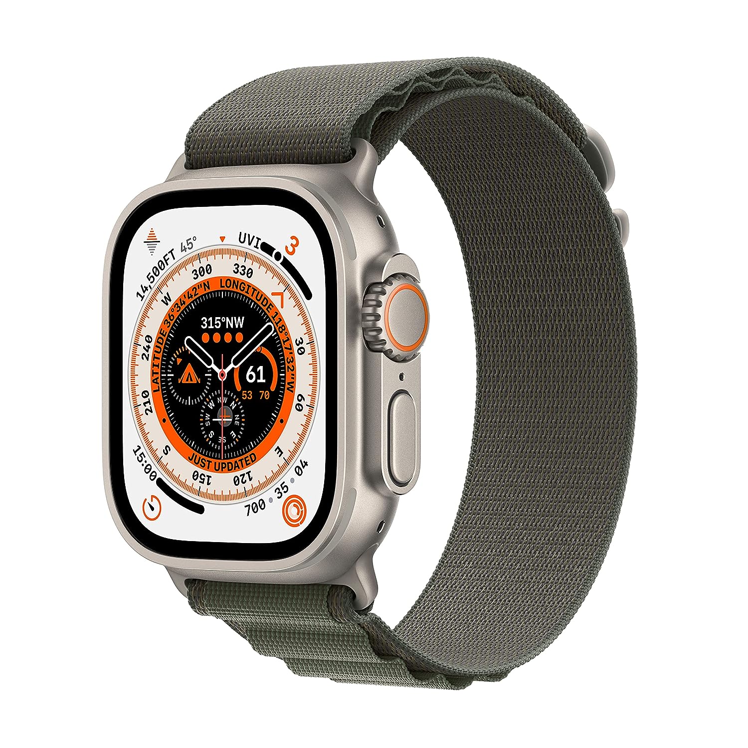 Ultra Smart Watch with Ocean Strap