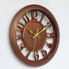 Vintage Wooden Wall Clock